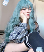 Blue lolita wig   PL50255