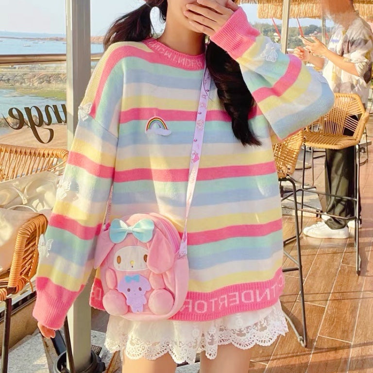 Cute rainbow sweater PL52150