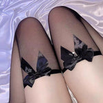 Lolita bow stockings PL52186