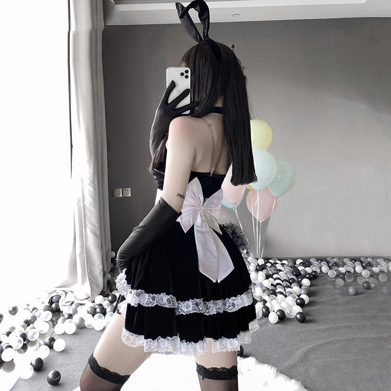 Sexy cosplay rabbit maid outfit PL51769