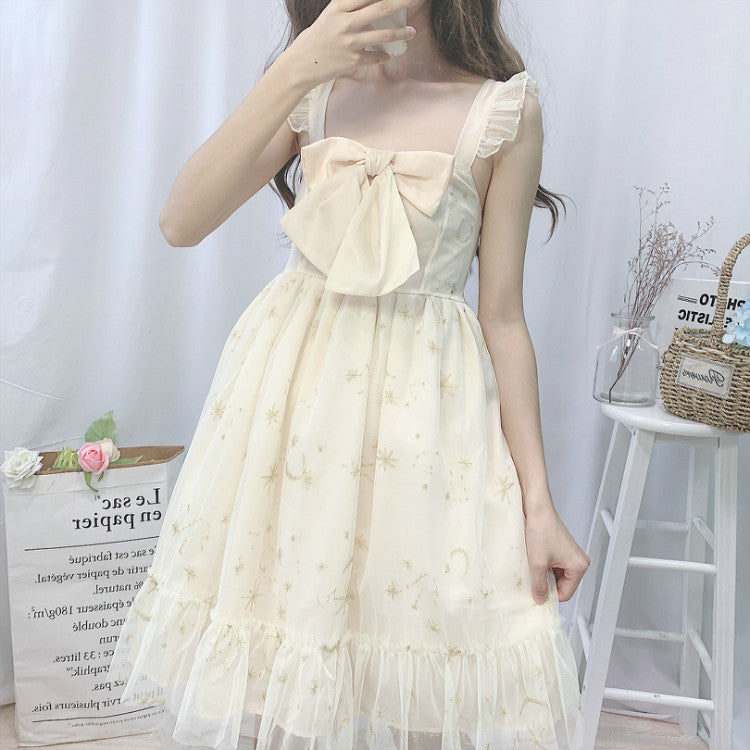 Lolita bow sleeveless dress PL20343