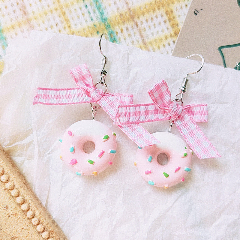 Cake Donut Earrings PL50968