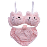 Cute plush underwear set PL51476