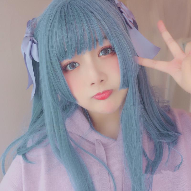 Lolita Harajuku Blue Cos Wigs PL20294