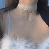 Lace tassel necklace PL51494