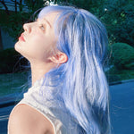 Harajuku Light Blue Long Wig PL51483