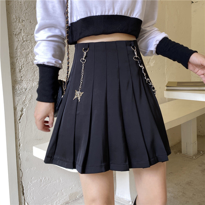 Harajuku High Waist Pleated Skirt PL51321