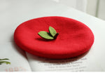 Cute candy-colored beret PL10188