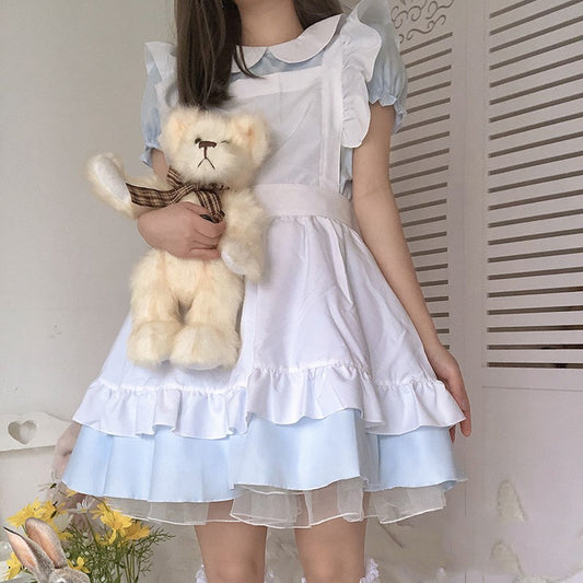 Lovely Alice in Wonderland Maid Costume PL51660