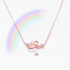 Aurora Drop Star Planet Necklace PL10174