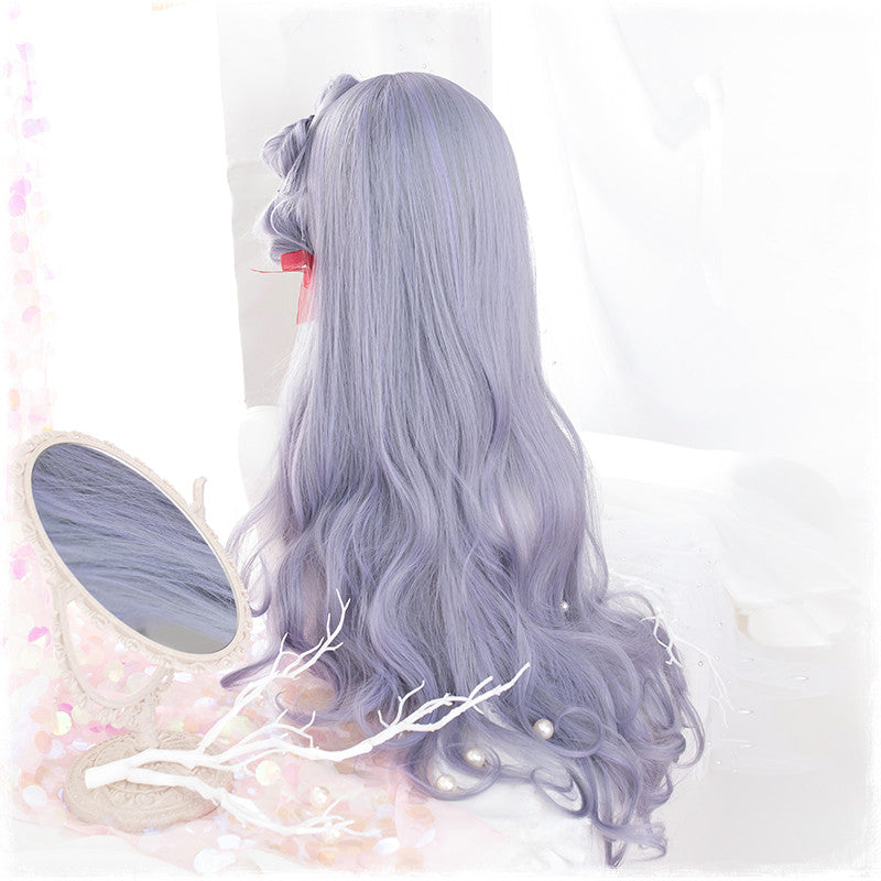 Lolita purple gray wig PL20262