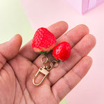 Lovely Strawberry Keychain Pendant PL51495