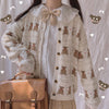 Bear sweater coat PL21232