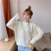 Flower embroidery sweater PL50886