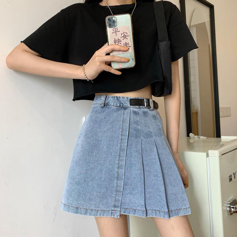 Ulzzang pleated skirt PL50340