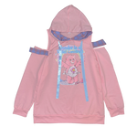 Pink Cartoon Hoodie  PL52716