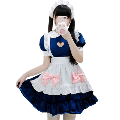 cosplay blue maid dress  PL52363