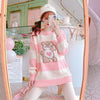 cartoon striped sweater PL52513