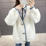 Autumn sweater coat PL20828