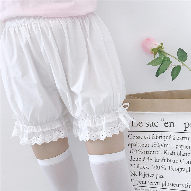 Cute white shorts PL50945