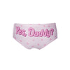 Cute letter printed panties PL51853