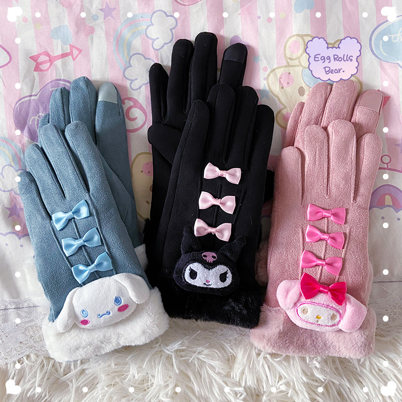 Cute Cartoon Warm Gloves PL52377