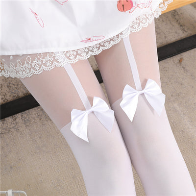 Lolita stitching socks PL20572