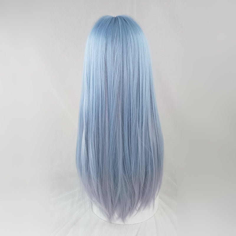 Lolita gradient color long straight wig PL51659