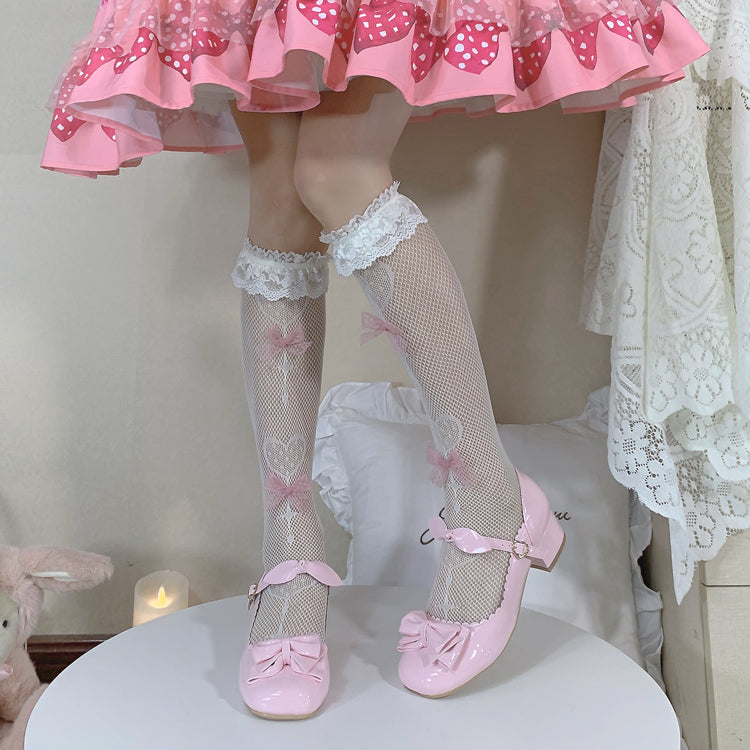 Lovely Lolita Bow Knot Leg Socks PL51711