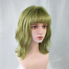 Fluorescent green short wig PL20648