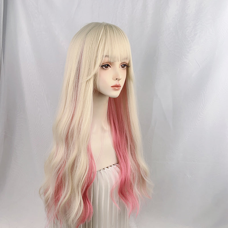 Lolita Gradient Color Long Curly Wig PL51871