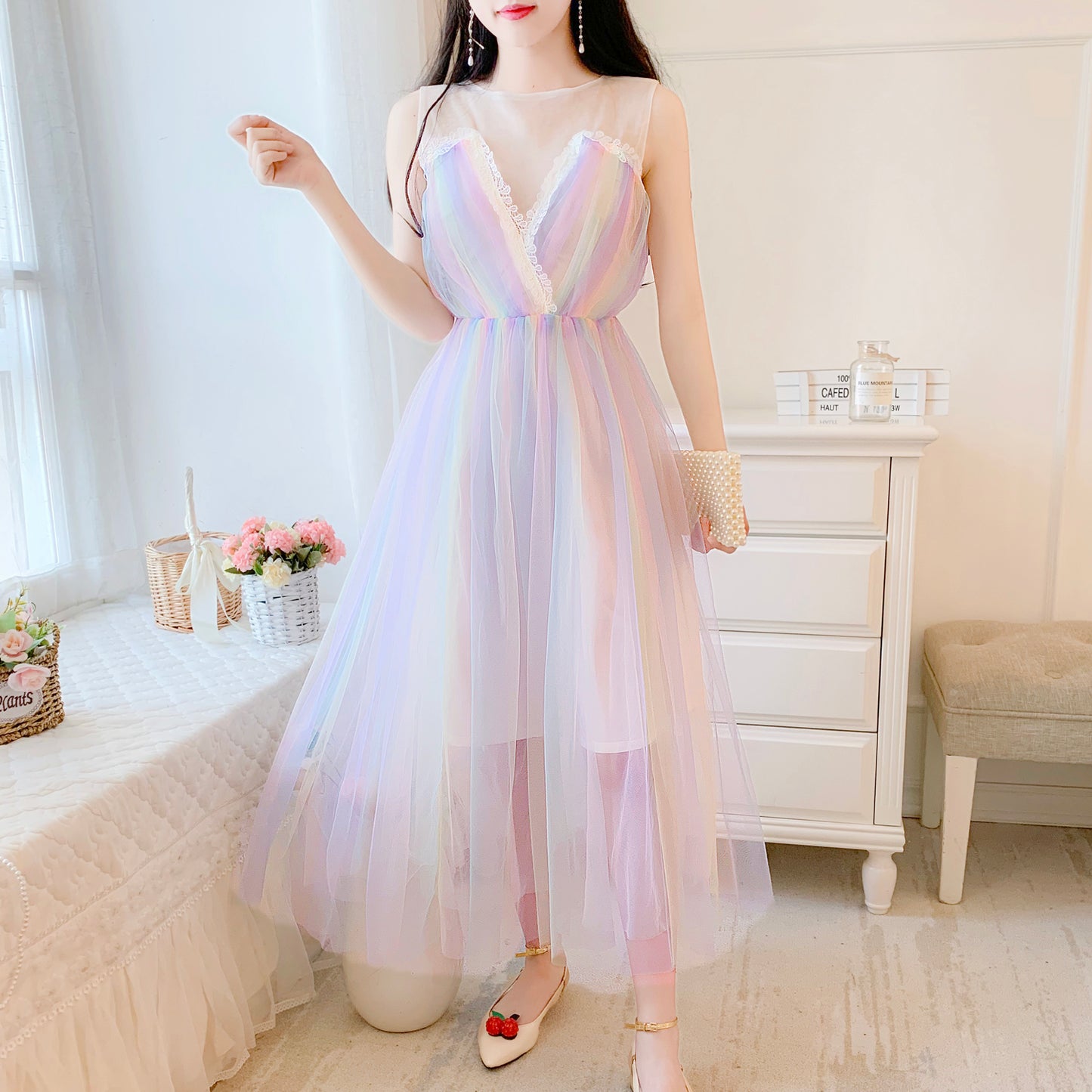 Sweet Rainbow Dress PL50420