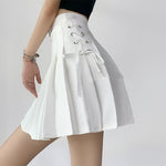 High waist pleated skirt PL51770