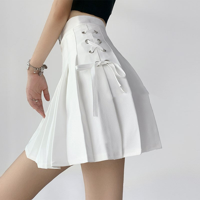 High waist pleated skirt PL51770