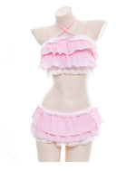 Japanese sexy ruffle swimsuit PL10126