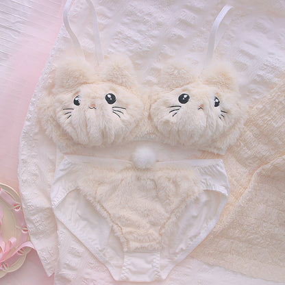Cute plush underwear set PL51476