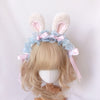 Cute bow bunny ear headband  PL52559