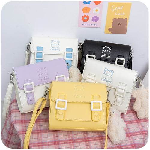 Cute bear shoulder bag PL52004