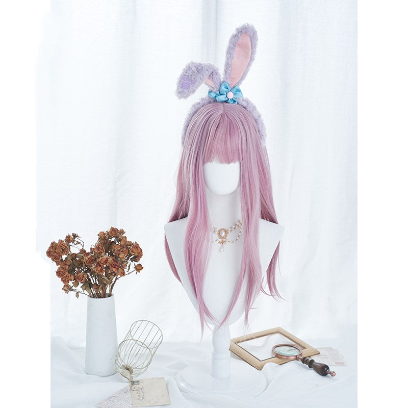 Cute Lolita Pink Purple Wig PL51709