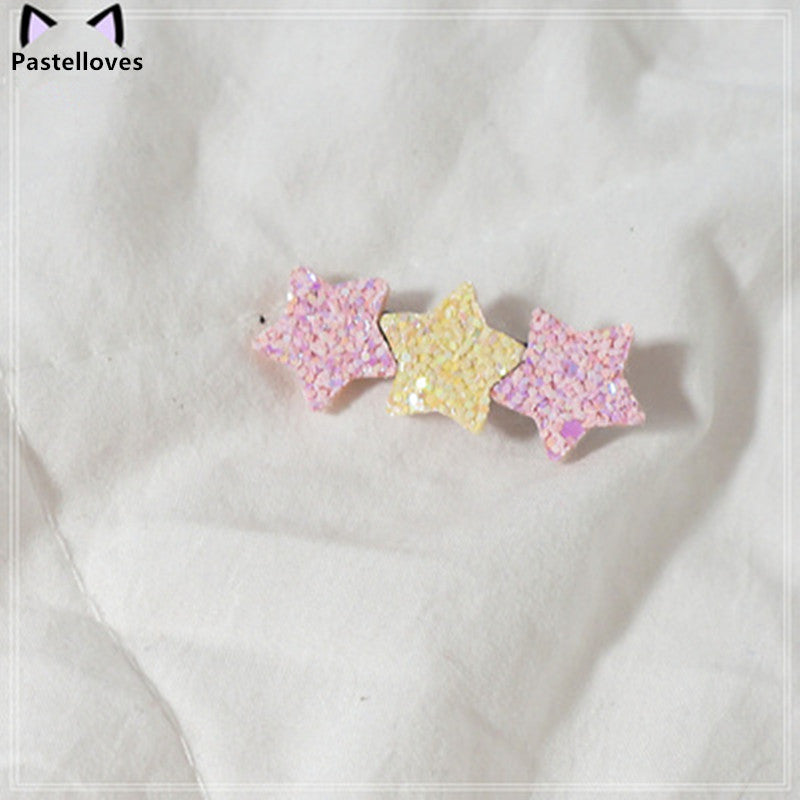 Lolita Star Love Hair Clip (5 pieces) PL21007