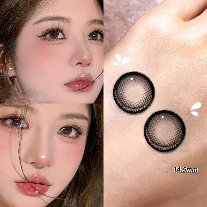 Black contact lenses (two pieces) PL52463