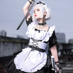 Black and white maid suit  PL52422