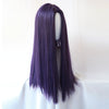 Purple long straight wig  PL50250