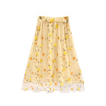 Chic floral midi skirt     PL50316