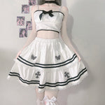 Harajuku High Waist Cake Dress + Sling Top PL51479