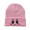 Cute pink knitted hat PL52038