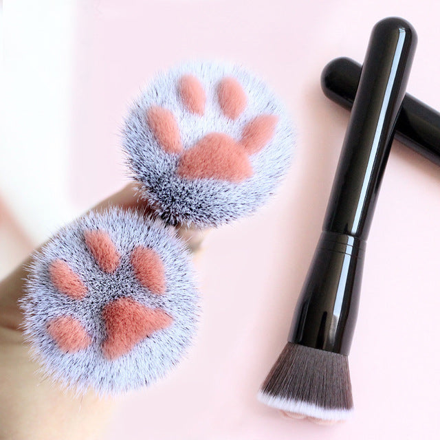 Cute cat paw makeup brush PL51096