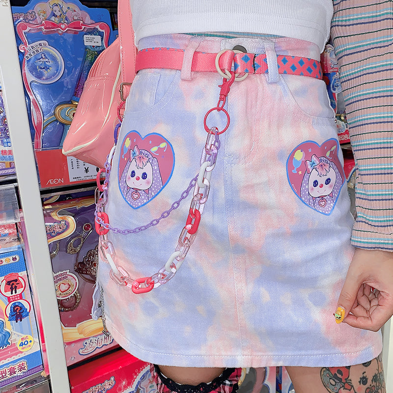 Harajuku cartoon skirt PL51119