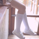 Sakura embroidered socks PL50003