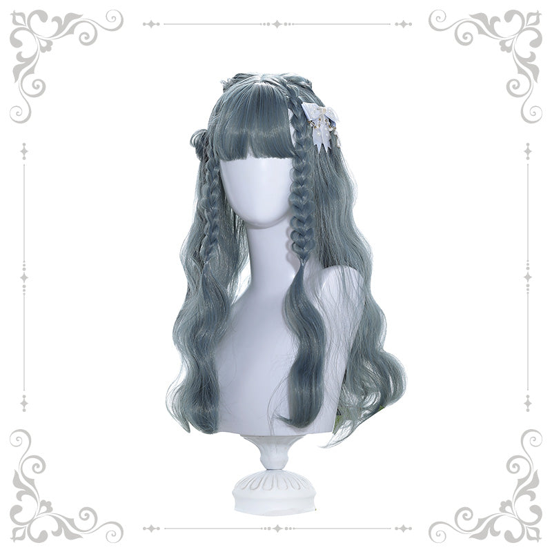 Blue lolita wig   PL50255